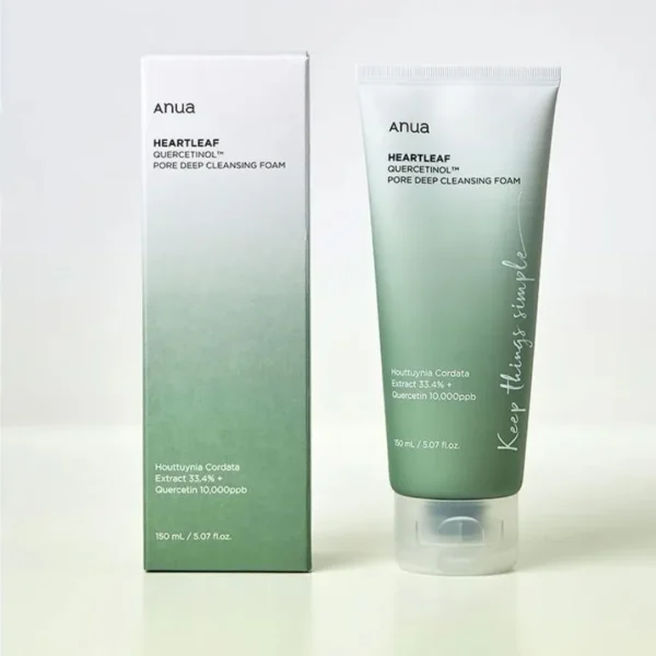 ANUA Heartleaf Quercetinol Pore Deep Cleansing Foam