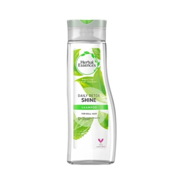 Herbal Essences Daily Detox Shine Shampoo For Dull Hair - 400 ML