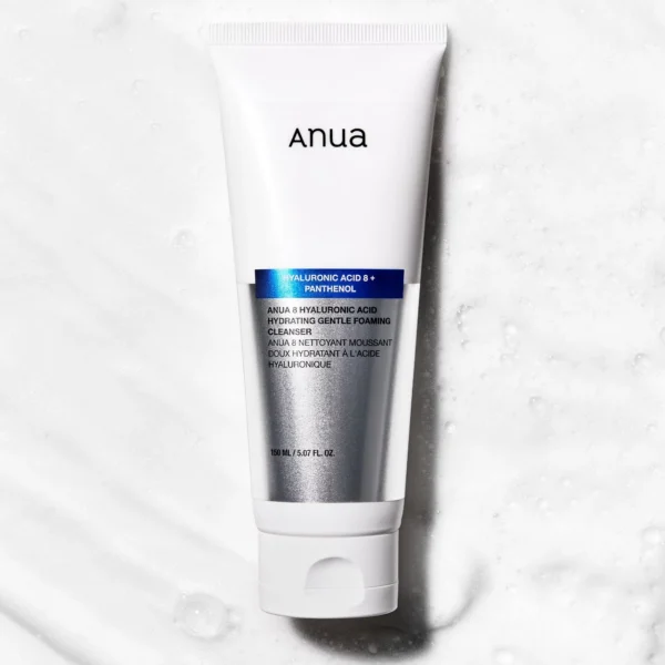 ANUA 8 HYALURONIC ACID HYDRATING GENTLE FOAMING CLEANSER 150ml