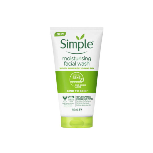 Simple Kind to Skin Moisturising Face Wash 150ml