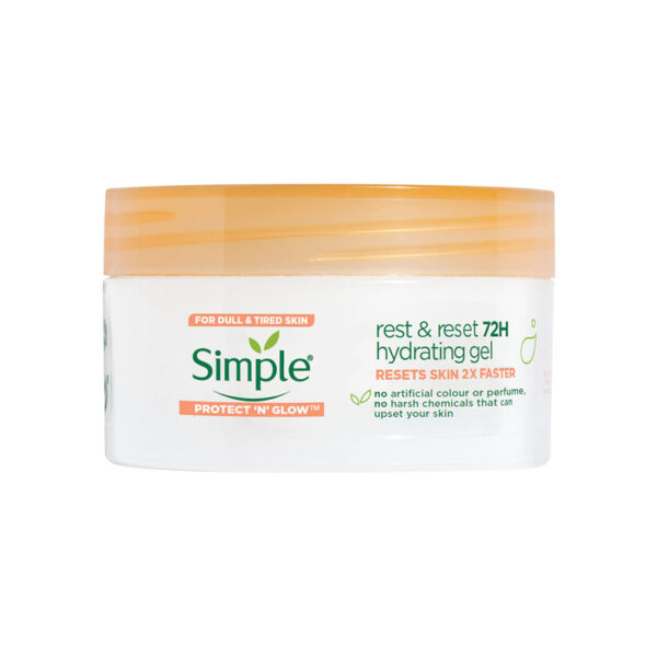 Simple Protect N Glow Rest & Reset 72H Hydrating Gel 50ml