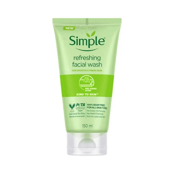 Simple Kind To Skin Refreshing Facial Wash (150ml)