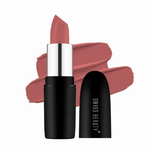 Swiss Beauty Pure Matte Lipstick-Bare - n213 Bare Size: 3.8gm