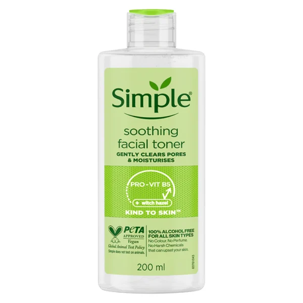 Simple Soothing Facial Toner 200ml
